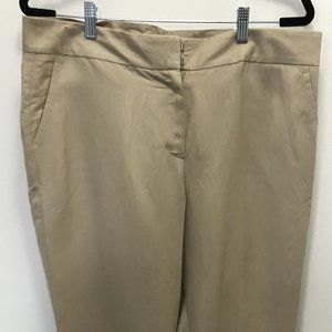 Linen Blend Trouser Pants Style #535567 - Wheat